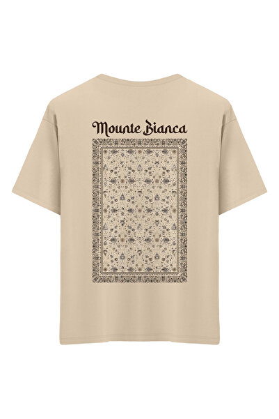 Mounte Bianca Unisex država - Oversize kroj T-shirt