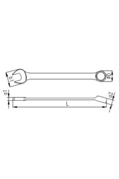 İzeltaş İzeltaş Combined Wrench Long Size 7 mm