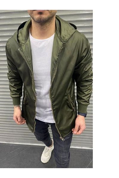 Butik Karaca ανδρικό αδιάβροχο με κουκούλα κανονικό ανδρικό μπουφάν αδιάβροχο παλτό