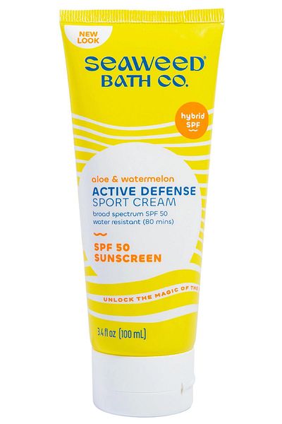 Seaweed Bath Co Spf50 Active Defense Sport Sun Cream 100ml