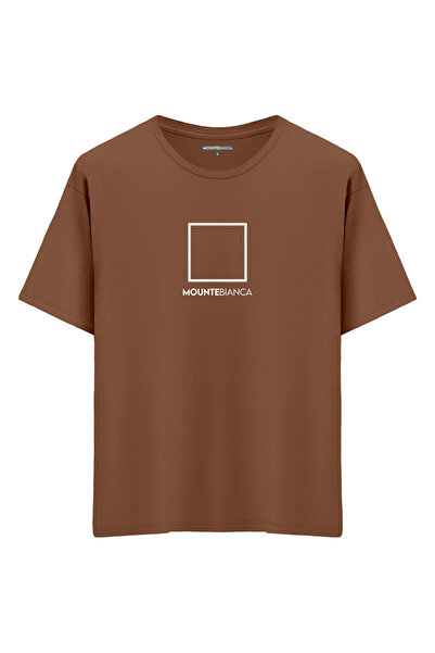 Mounte Bianca Unisex kvadrat - Oversize kroj T-shirt