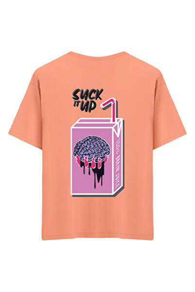 Mounte Bianca Unisex Suckitup - Oversize kroj T-shirt