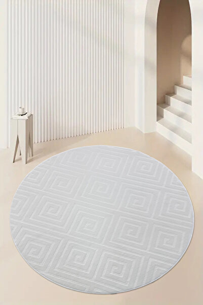 Babil Home Kaymaz Tabanlı Kabartmalı Koridor Mutfak Salon Hali Yolluk JLX5050...