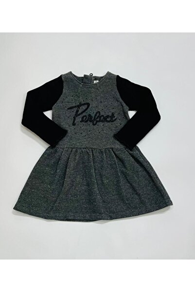Baynas Knitted Printed Girl's Dress