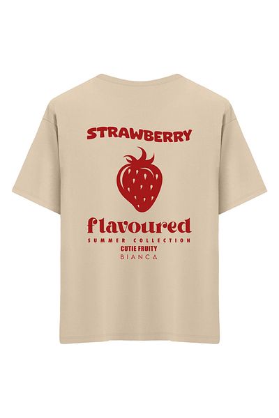 Mounte Bianca Unisex Strawberry - Μπλουζάκι Oversize