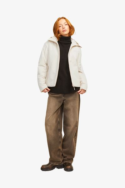 JJXX Γυναικείο παλτό Jxmoon Shell White - 12258687 -Φωγό