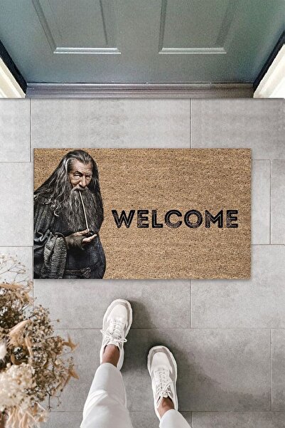 Dormot Home الطباعة الرقمية الحديثة - ممسحة سيد الخواتم - ممسحة الفكاهة 70x45 سم