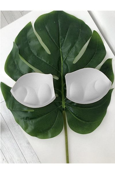 CUPSEA Διπλή επένδυση για μαγιό & μπικίνι Push Up White