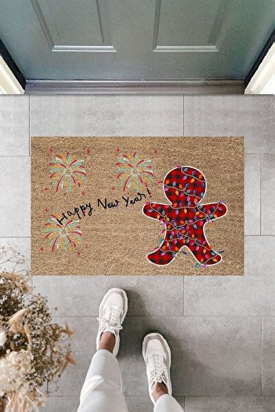 Dormot Home Μοντέρνα εκτύπωση - Καλή χρονιά 9 - Πατάκι μπροστινής πόρτας καλω...