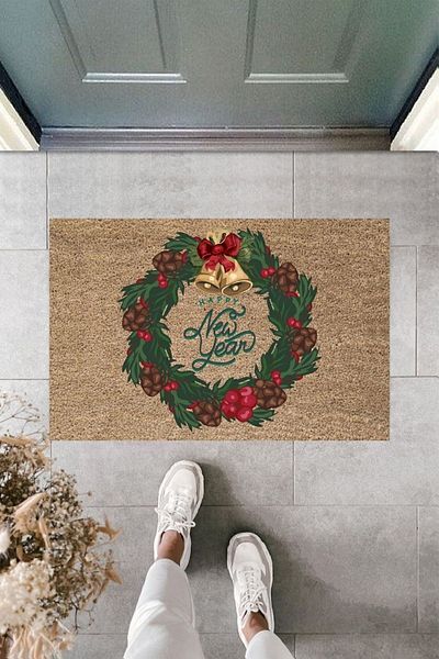 Dormot Home Modern Print - New Year 2 - Welcome Doormat