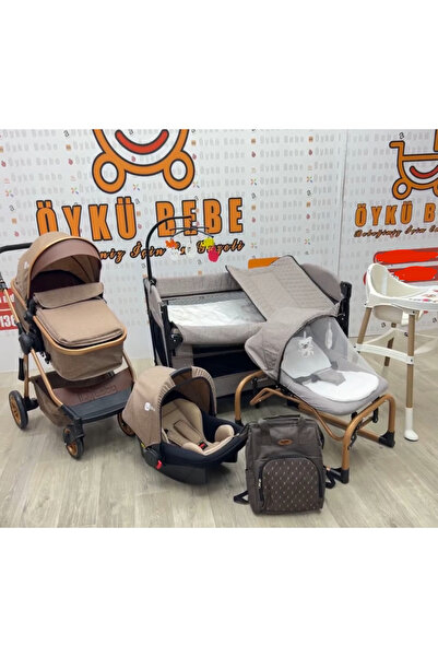 ÖYKÜ BEBEK DUNYASI LİA YENİ DOĞAN SET + BEBEK ARABASI+OTO KOLTUĞU+PARK BEŞIK ...