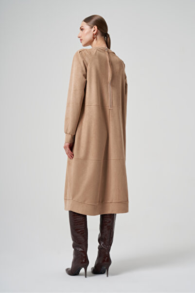 MissWhence Velvet Tunic Style Dress