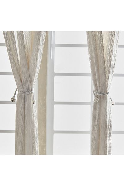 Home Box Dazzle Dolo Curtain Tie Back - Set of 2