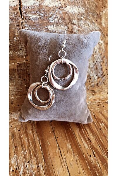 by özllem Çift Halka Küpe