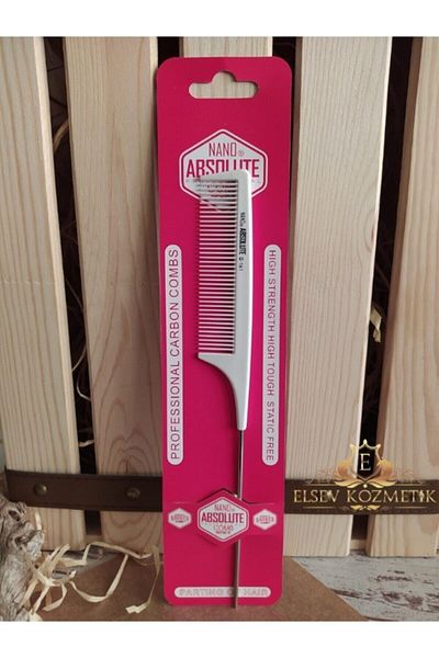 Nano Absolute Crepe Comb Spit G-161 White Elsevkozmetik