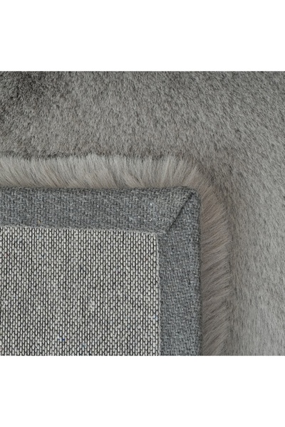 Home Box Luxy Bliss Premium Faux Rabbit Fur Rug - 80x150 cm