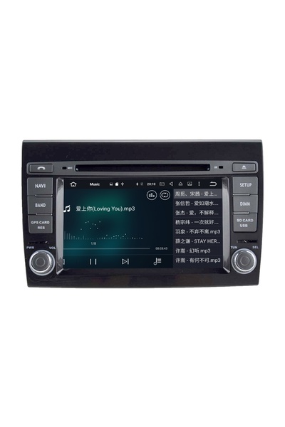 demirusta FİAT BRAVO carplay YOUTUBE yandex WİFİ usb BT KAMERA