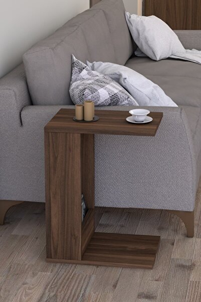 Moonlife Dergilikli C Sehpa Ceviz