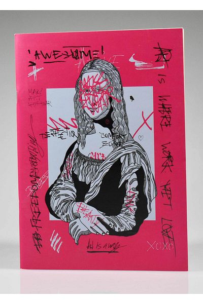 4nio MONA LISA Lined A4 Notebook