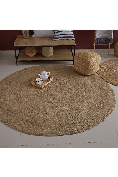 Home Box Natura Hand Braided Jute Rug - 200 cm