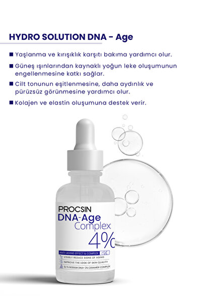 PROCSIN Somon Dna PDRN Age Kırışıklık Ve Leke Karşıtı Serum 30 ml