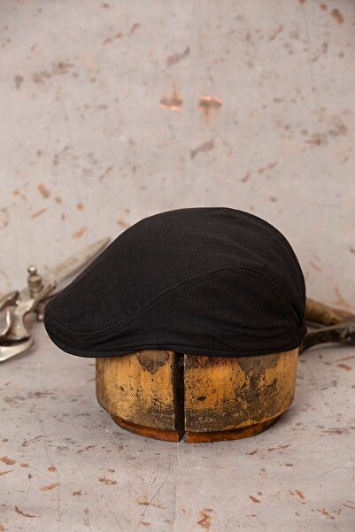 SYT Kanvas Keten Erkek Kasket Yazlık Arkası Lastikli