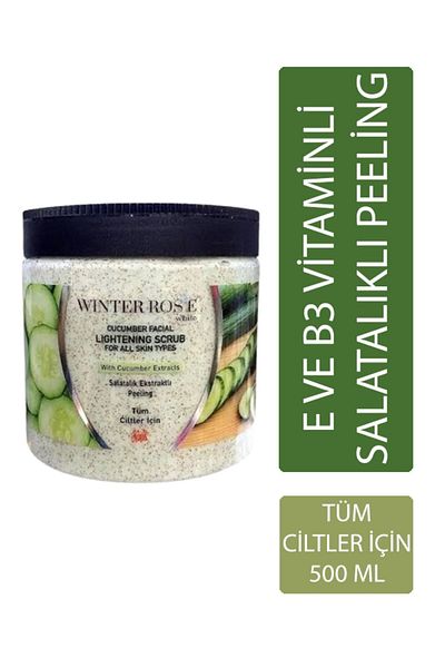 WINTER ROSE Cucumber Extract Sand Facial Peeling 500Gr