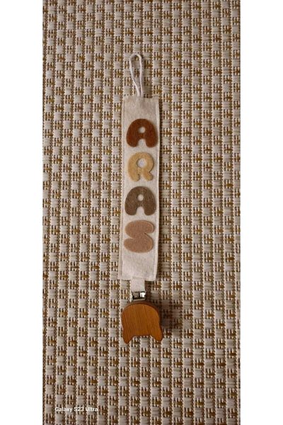 hobiimobiii Pacifier Holder and Holder - Mevlid Baby Gift (Dividate the Name from the Question Question Section)