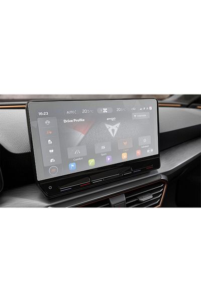 Engo Cupra Leon 10 Inch - Transparent Multimedia Matte Screen Protector