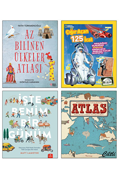 Domingo Yayınevi Az Bilinen Ülkeler Atlası Çığır Açan 125 İcat İşte Benim Bir...