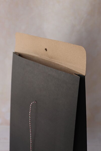 demontecraft Siyah Kraft Keçeli 2 Adet Hediye Paketi (26X37X7)