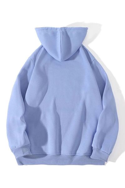 AFROGİYİM Unisex Arlington American City State Printed Hooded Sweatshirt