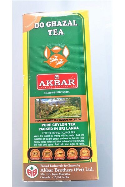 Do Ghazal Tea Ceylon Tea Do Ghazal 900gr