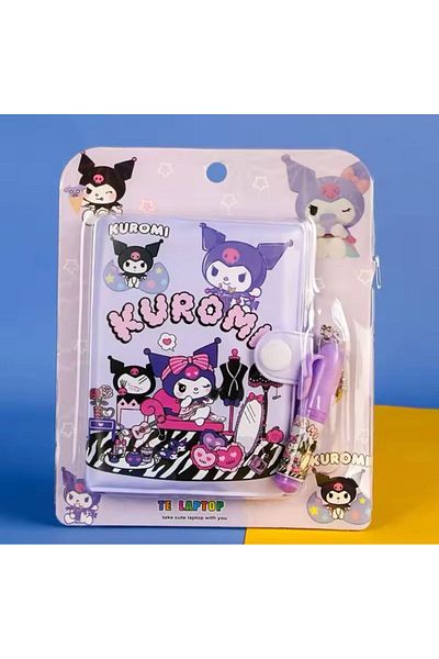 BLA GROUP Kuromi My Melody Cinamorol Pompompurin - Cute Mini Notebook Pen Set