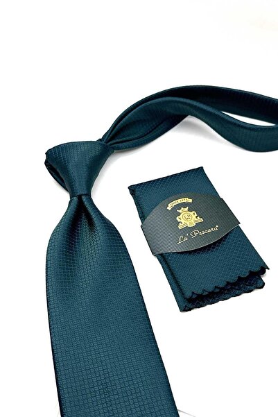 Kravatkolik Κλασική γραβάτα με πράσινο σχέδιο - KK12829