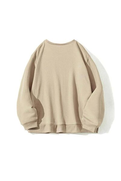 AFROGİYİM Unisex Totoro Anime Printed Oversize Sweatshirt