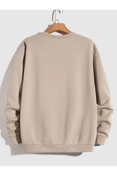 AFROGİYİM Ανδρικό φούτερ Oversize στήθος Minimal Los Angeles Printed