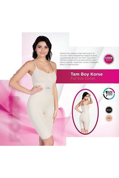 Momslab 5010 Model Rope Strap Boydandan Corset