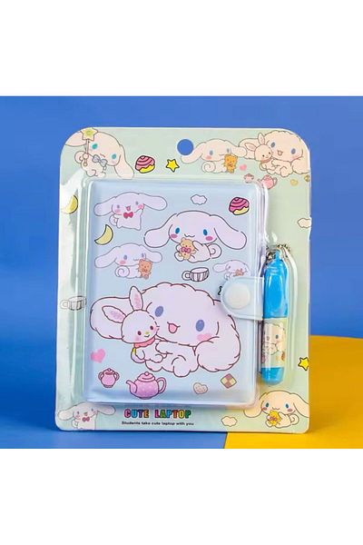 BLA GROUP Kuromi My Melody Cinamorol Pompompurin - Set drăguț de creion pentru mini caiet