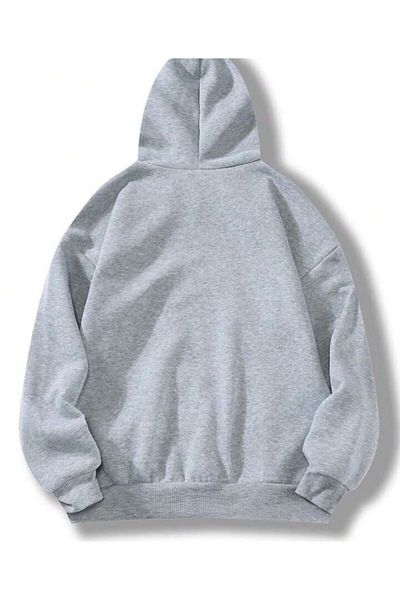 AFROGİYİM Φούτερ με κουκούλα Unisex Brooklyn Newyork με στάμπα Fleece