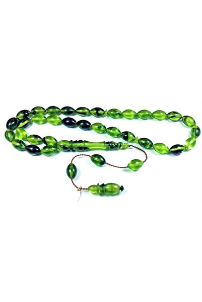 İskeçe Tesbih Халил Хилми Уста - Подписан сертифициран кехлибар, върхът на цвета