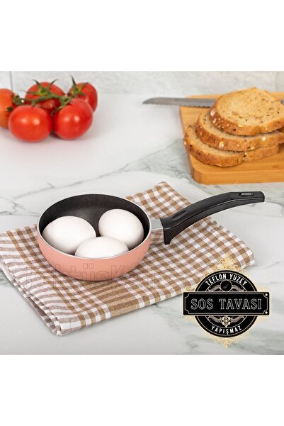 KaktüsKedi Teflon Mini Sos Tavası 12 Cm