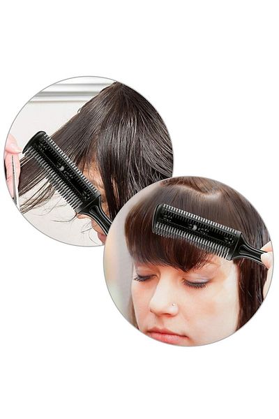 Transformacion 2 Razors Broken Hair Trimming Thinning Comb 716867