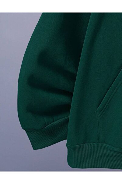 AFROGİYİM Υπερμεγέθη κουκούλα με τυπωμένο κείμενο Unisex Special Design