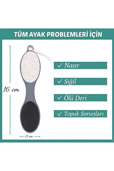 KaktüsKedi 4 Fonksiyonlu Topuk Törpüsü Ayak Bakım Seti | 4 in 1 Set