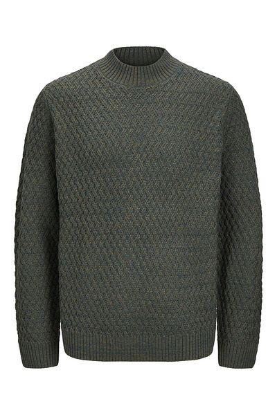 Jack & Jones Premium Strickpullover mit Rundhals Einfarbig Strickpullover mit Rundhals