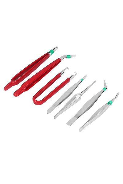 MasterCare Gaetano 7 PieCe EleCtorniC Tweezers Set - 715490