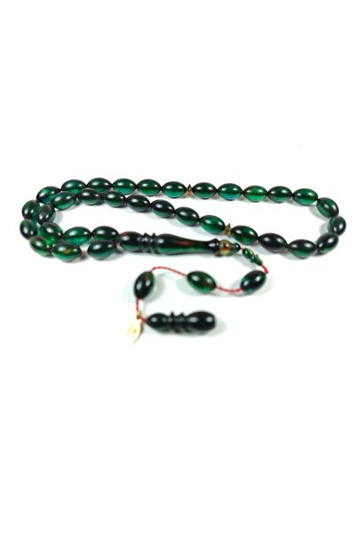 İskeçe Tesbih Halil Hilmi Master - Signed Sealed Fire Amber Certificate No: 2643