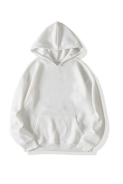 AFROGİYİM Φούτερ με κουκούλα Unisex Oversize Color Unprinted