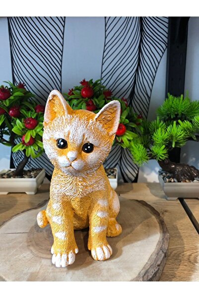 Atak Hediyelik Polyester Kedi Biblo